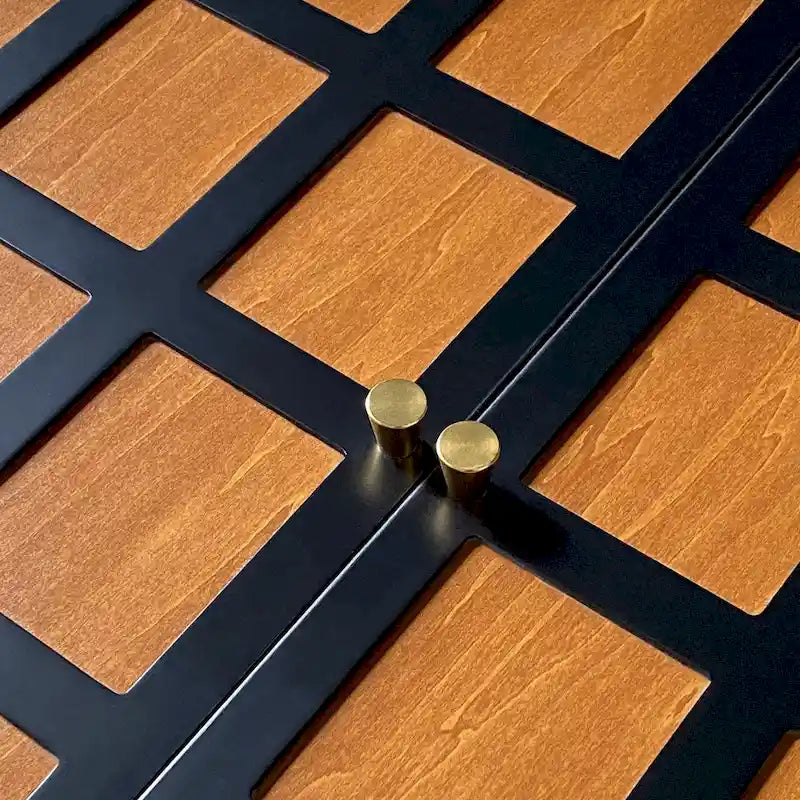 Mueble para TV negro de 60 con almacenamiento y estantes ajustables para televisores de 65