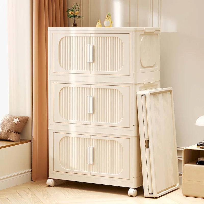 Mueble de almacenamiento plegable lateral ancho de 19.69