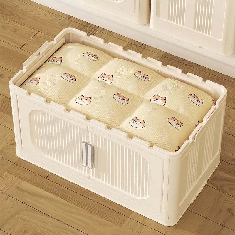 Mueble de almacenamiento plegable lateral ancho de 19.69