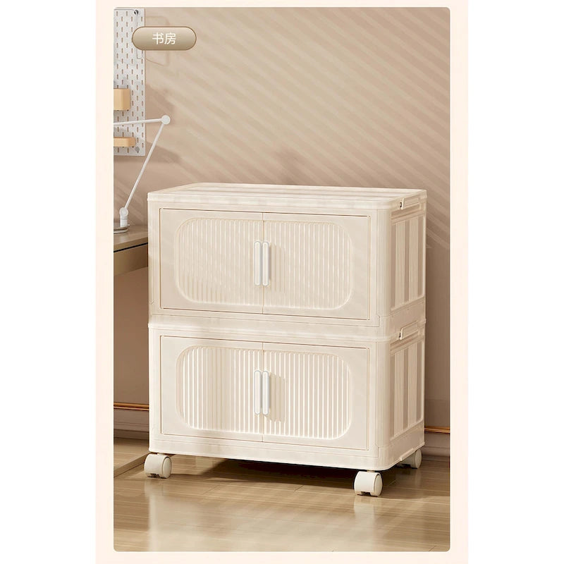 Mueble de almacenamiento plegable lateral ancho de 19.69
