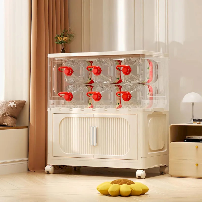 Mueble de almacenamiento plegable lateral ancho de 19.69