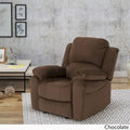 Sillón reclinable mullido, cómodo sofá reclinable individual