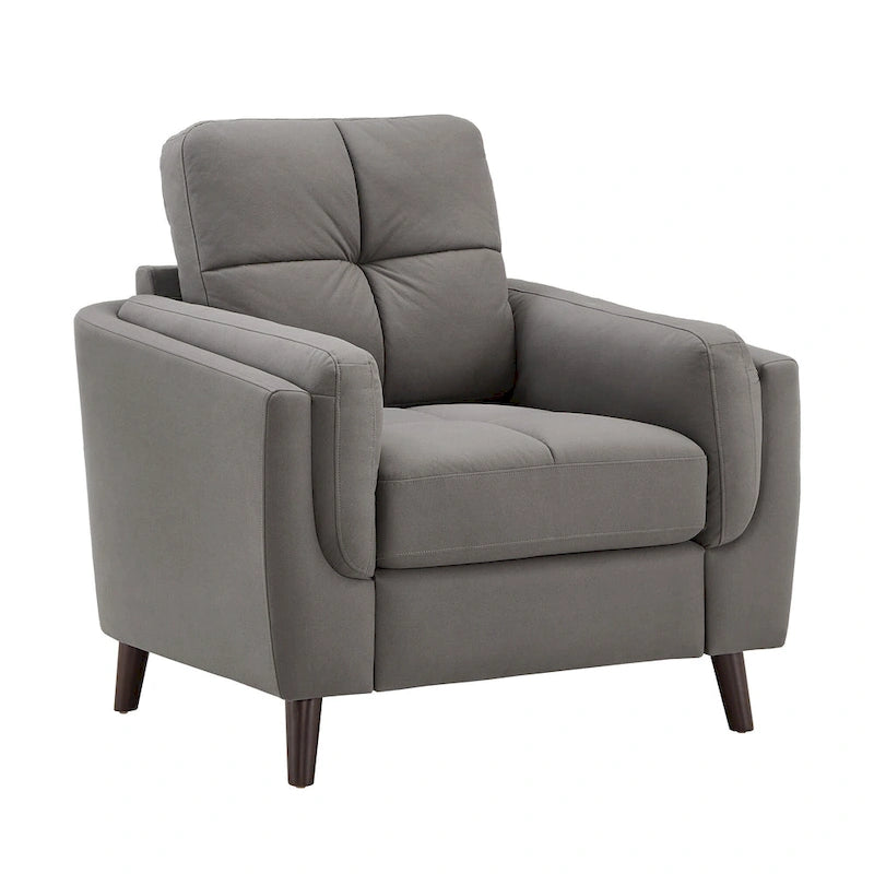 Sillón de microfibra de 39 pulgadas de ancho
