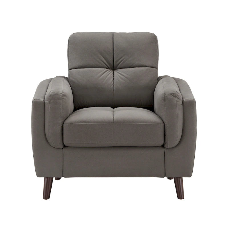 Sillón de microfibra de 39 pulgadas de ancho