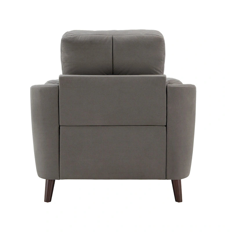 Sillón de microfibra de 39 pulgadas de ancho