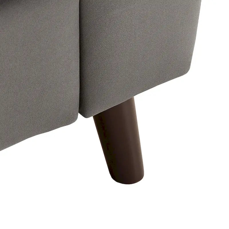 Sillón de microfibra de 39 pulgadas de ancho