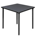 Quadratischer, klappbarer Pausenraumtisch