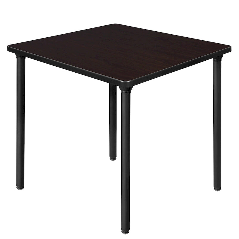 Quadratischer, klappbarer Pausenraumtisch
