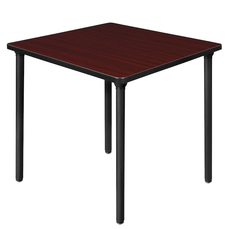 Quadratischer, klappbarer Pausenraumtisch