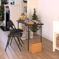 Mesa portátil plegable, mesa de comedor plegable multiusos para interiores