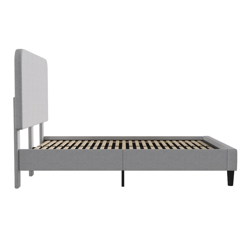 Cama plataforma con cabecero - no necesita base