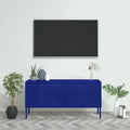 Soporte para TV, mueble para TV, aparador, consola multimedia y armario de acero - 41.3 x 13.8 x 19.7