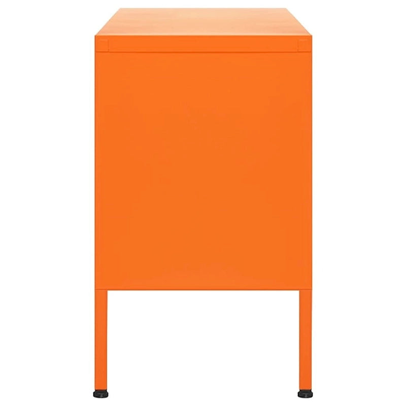 Soporte para TV, mueble para TV, aparador, consola multimedia y armario de acero - 41.3 x 13.8 x 19.7