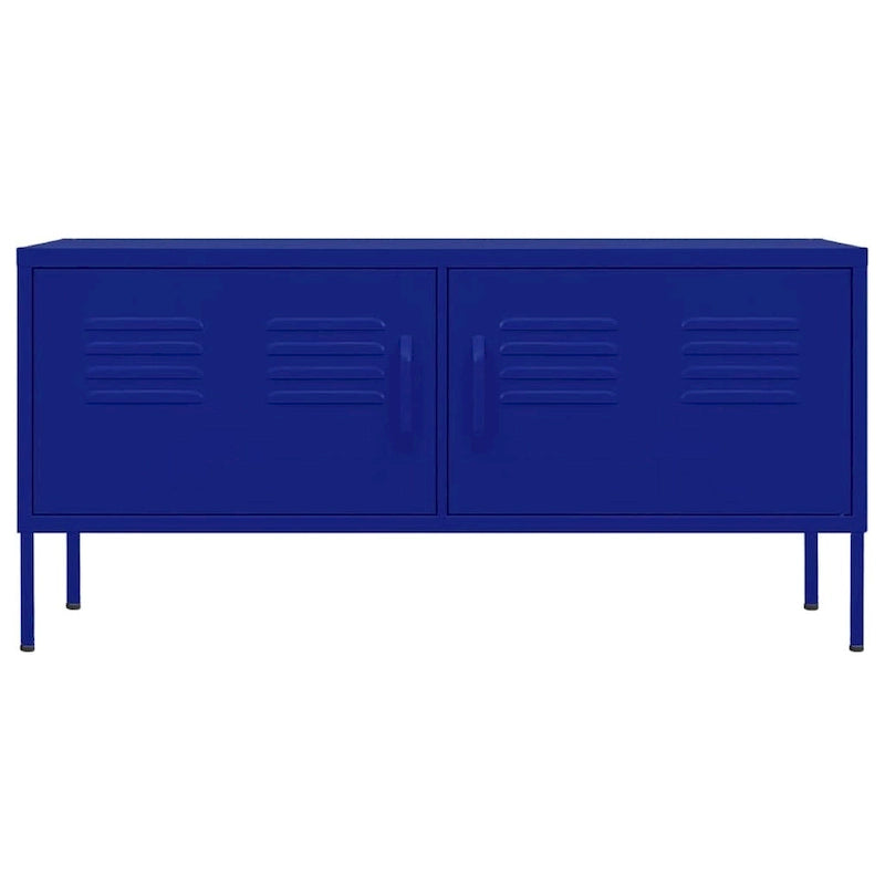 Soporte para TV, mueble para TV, aparador, consola multimedia y armario de acero - 41.3 x 13.8 x 19.7