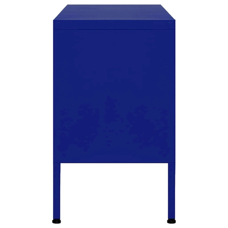 Soporte para TV, mueble para TV, aparador, consola multimedia y armario de acero - 41.3 x 13.8 x 19.7