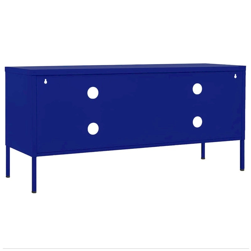 Soporte para TV, mueble para TV, aparador, consola multimedia y armario de acero - 41.3 x 13.8 x 19.7