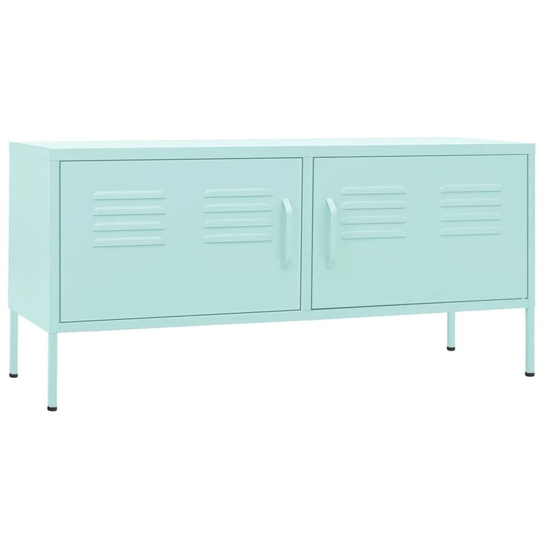 Soporte para TV, mueble para TV, aparador, consola multimedia y armario de acero - 41.3 x 13.8 x 19.7