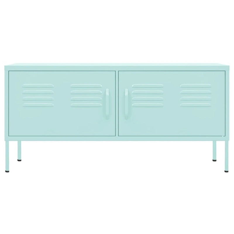 Soporte para TV, mueble para TV, aparador, consola multimedia y armario de acero - 41.3 x 13.8 x 19.7