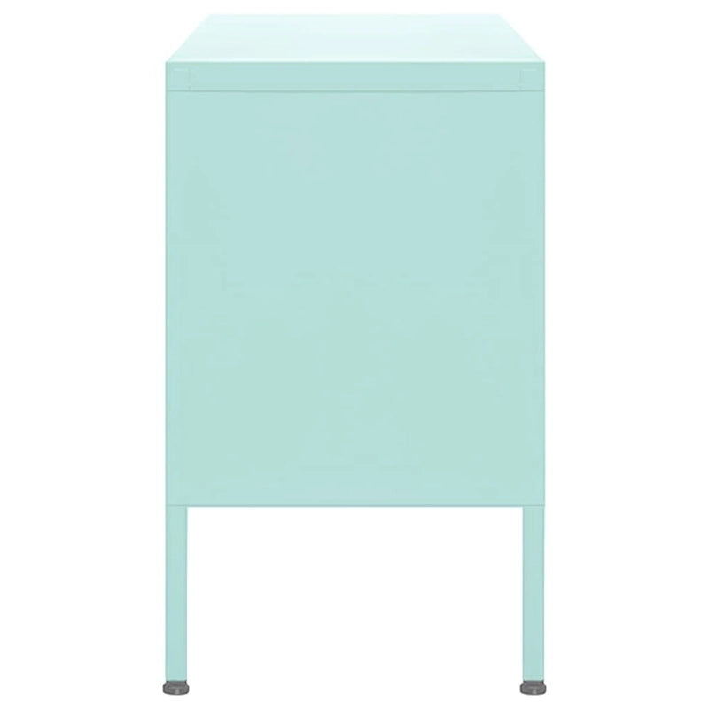 Soporte para TV, mueble para TV, aparador, consola multimedia y armario de acero - 41.3 x 13.8 x 19.7