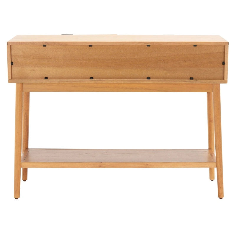 Konsolentisch aus Rattan mit 2 Schubladen - 42 In. W x 14 In. D x 31 In. H - 42Wx14Dx31H