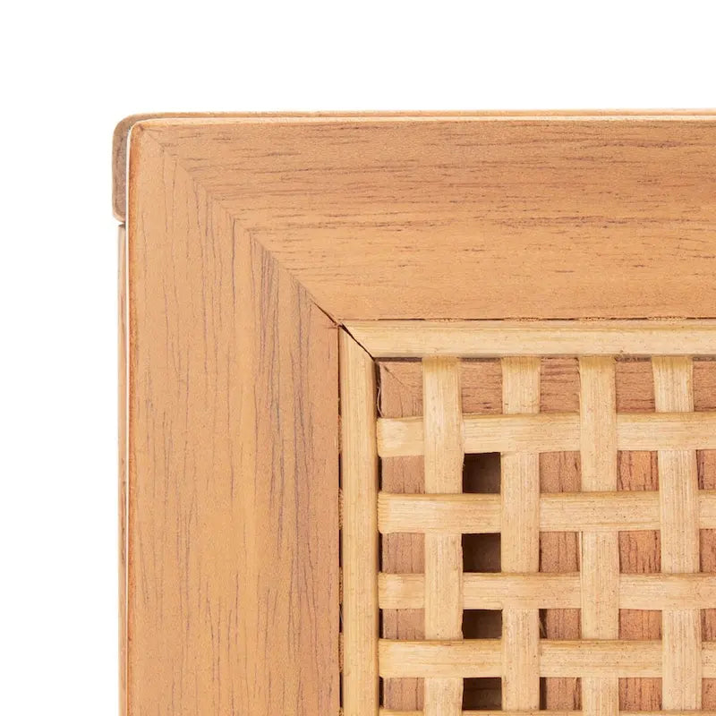 Konsolentisch aus Rattan mit 2 Schubladen - 42 In. W x 14 In. D x 31 In. H - 42Wx14Dx31H