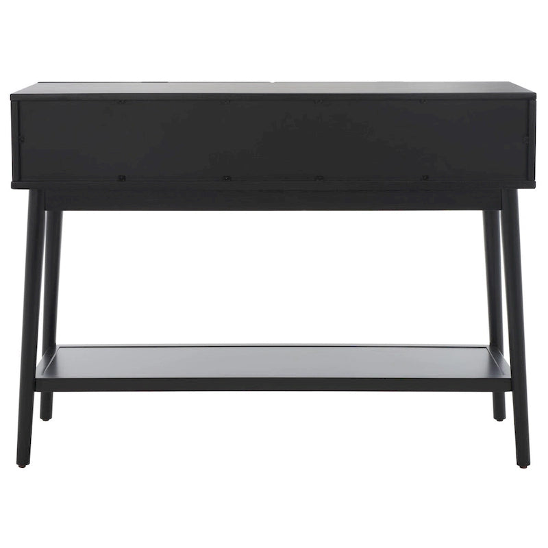 Konsolentisch aus Rattan mit 2 Schubladen - 42 In. W x 14 In. D x 31 In. H - 42Wx14Dx31H