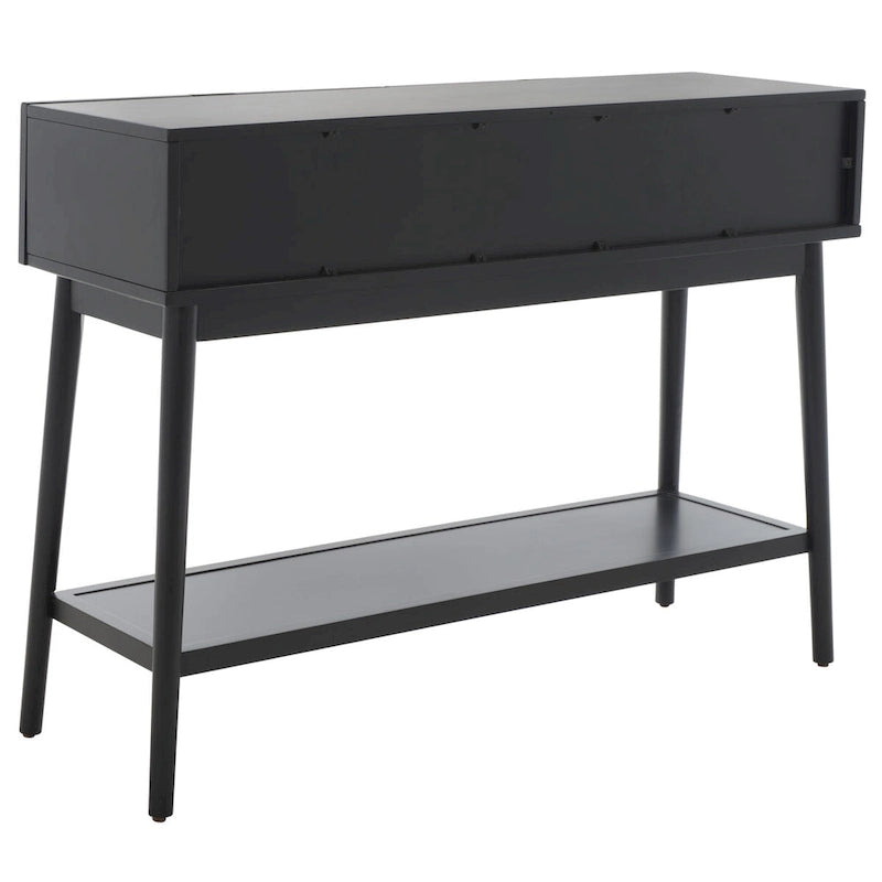 Konsolentisch aus Rattan mit 2 Schubladen - 42 In. W x 14 In. D x 31 In. H - 42Wx14Dx31H