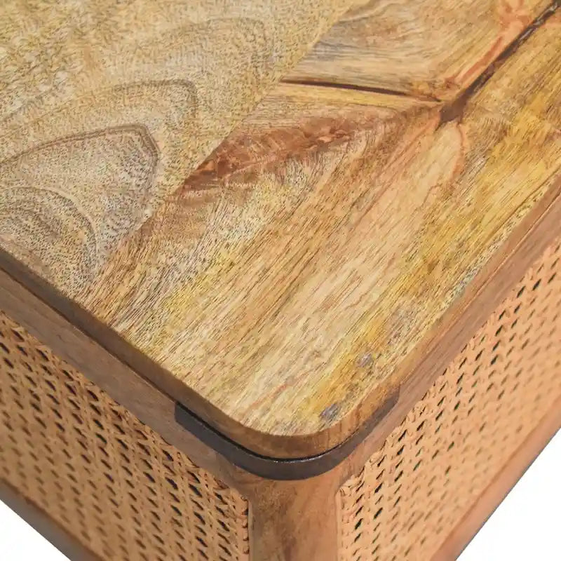 Taburete de almacenamiento con tapa abatible